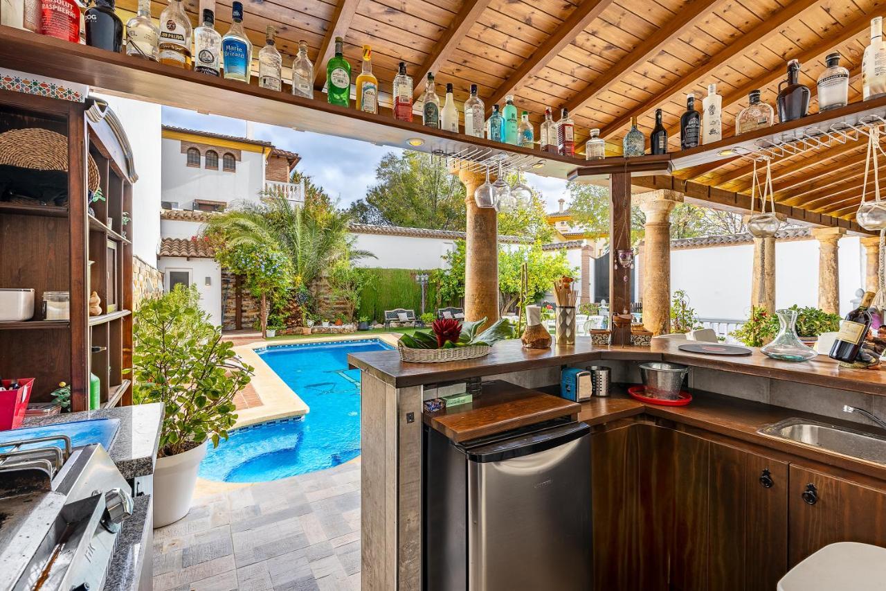 Villa Casa De Amigos La Latina Con Piscina, Chimenea Y Barbacoa à Illora Extérieur photo