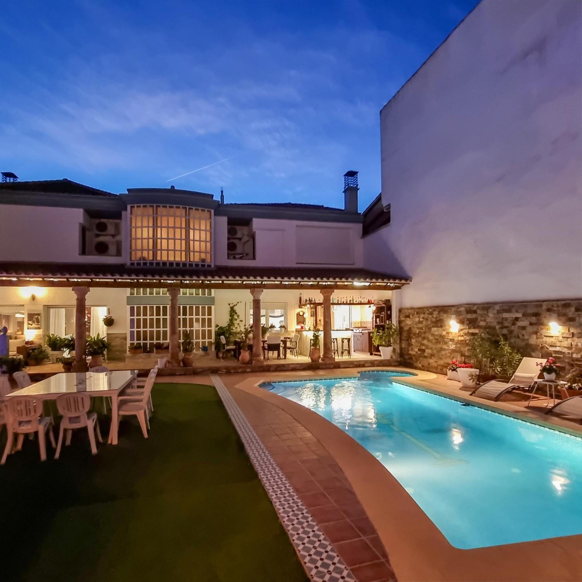 Villa Casa De Amigos La Latina Con Piscina, Chimenea Y Barbacoa à Illora Extérieur photo