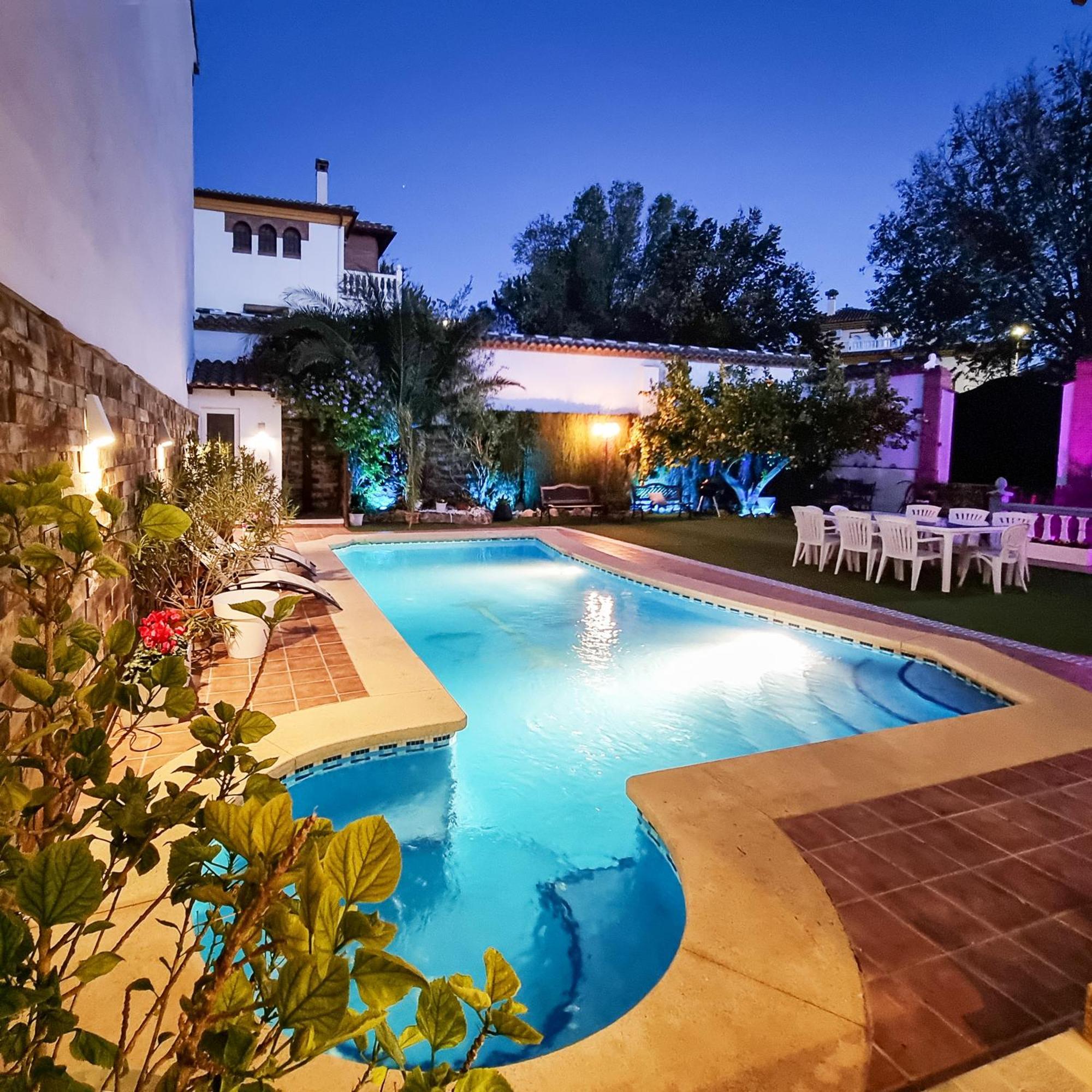 Villa Casa De Amigos La Latina Con Piscina, Chimenea Y Barbacoa à Illora Extérieur photo